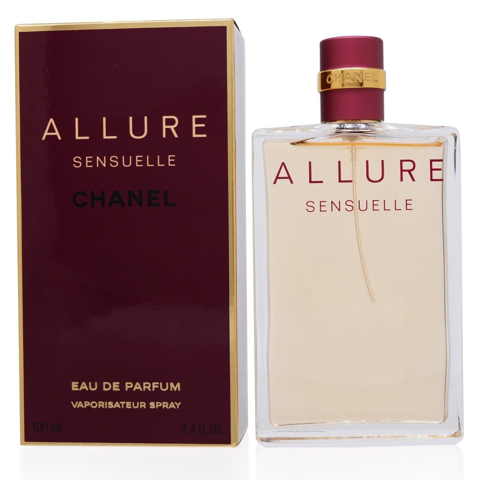 Chanel Allure Sensuelle 3.3 / 3.4 oz Eau De Parfum Spray For Women NIB  -SEALED