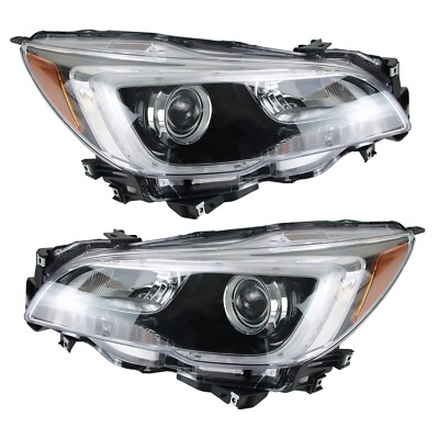 #ad 1*Pair Left Right Headlight Assembly for 15 17 Subaru Legacy Outback Headlamps $146.20