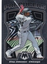 2021 PANINI MOSAIC PRODUCERS ELOY JIMENEZ #P12 CHICAGO WHITE SOX