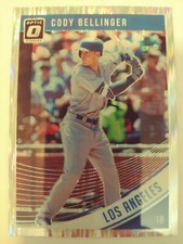 2018 Donruss Optic Shock Cody Bellinger Variation Batting Stance Dodgers