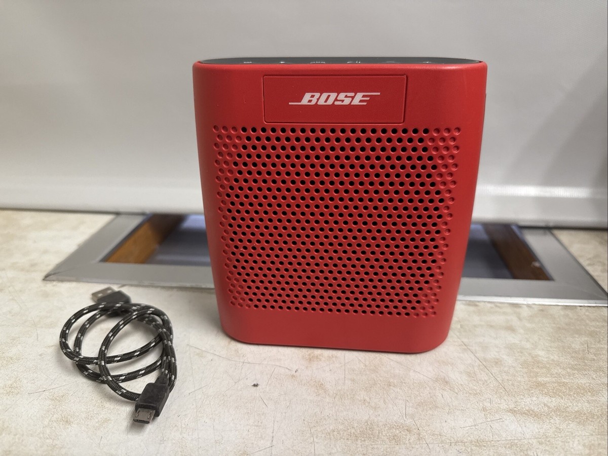 BOSE SoundLink Color 415859 Bluetooth Speaker Red | eBay