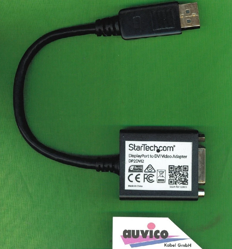 25 Stück StarTech.com DisplayPort to DVI Adapter DP auf DVI DP2DVI2 - Bild 2 von 3