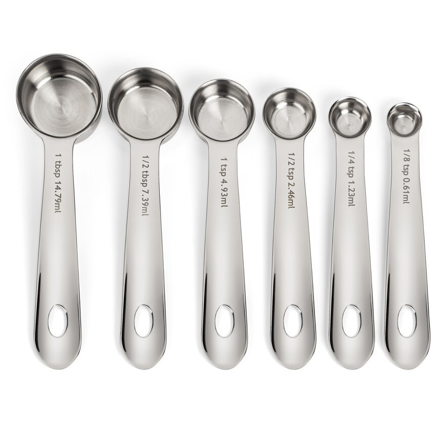 NEW - 10-Piece Stainless Steel Measuring Cups and Spoons Set