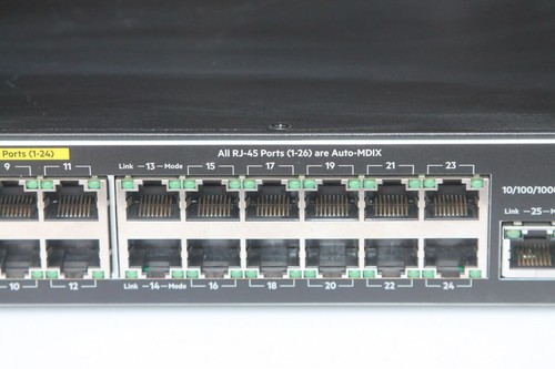 HPE / ARUBA .. SWITCH 24 PORTS 10/100Mbps & POE+ ..Ref : 2530-24 / J9779A - Photo 5/15