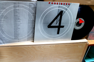 FOREIGNER: 4  GERMAN 1st PRESS 1981 ATLANTIC ATL 50796 FANTASTIC NMINT CONDITION