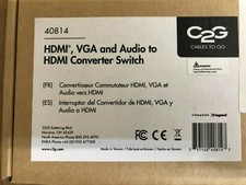 C2G 40814 HDMI, VGA, and Audio to HDMI Conver...