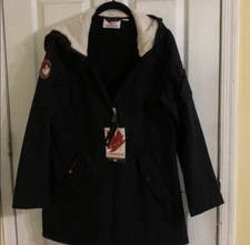Canada Weather Gear Black Parka Women’s Coat