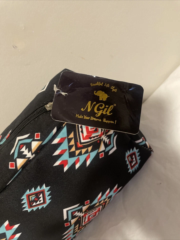 Bolsa de Maquillaje Nativo Americano Tribal NGIL Nueva Con Etiquetas Foto 2 de 4