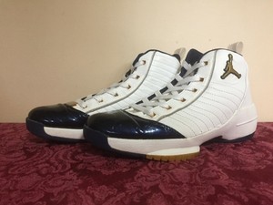 white n gold jordans
