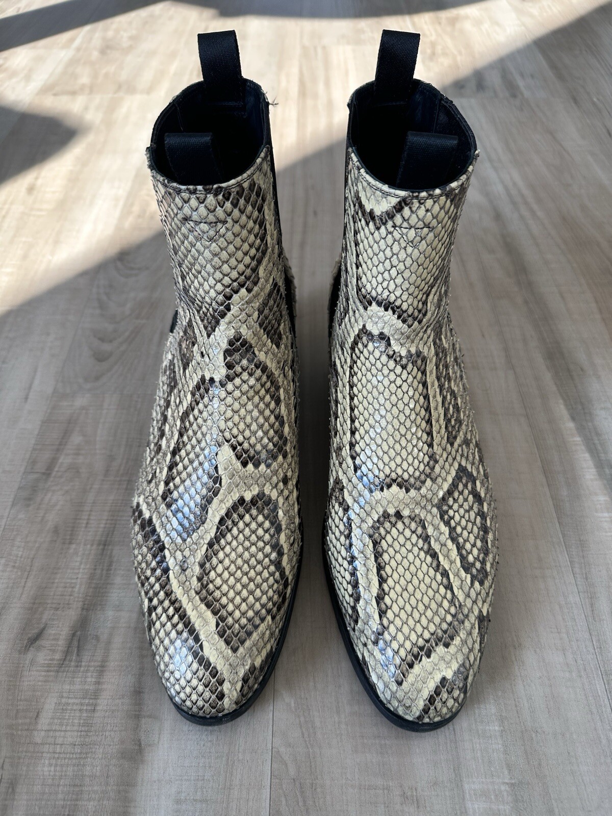 Tom Ford Natural Python Chelsea Boot Size UK 10 U… - image 2