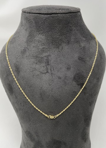 Diamond Cut Rope Chain Necklace Unisex 