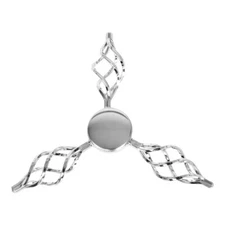 NEW! UNIVERSAL OG LOWRIDER TRIPLE CAGED STEEL BICYCLE KNOCK OFF CHROME