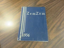 Zem Zem 1936 Yearbook Mt Healthy Ohio High School PPB Mount OH HS FREE SHIP