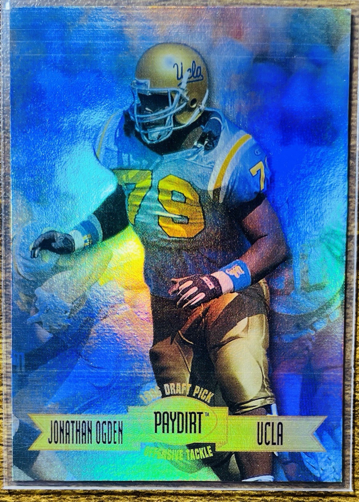 1996 Press Pass Paydirt Draft Picks #2 Jonathan Ogden Rookie NM-MT