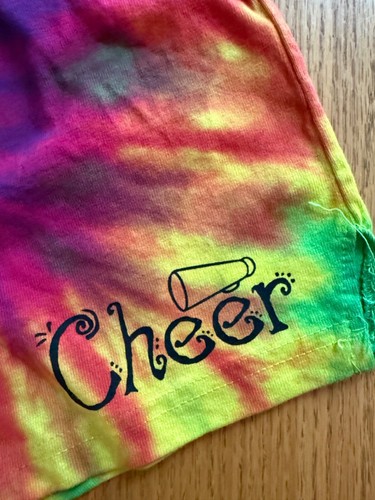 NEW Soffe Tie Dye Shorts & Red Skort Lot of 2 Cheer Youth Medium (10-12) - Picture 5 of 7