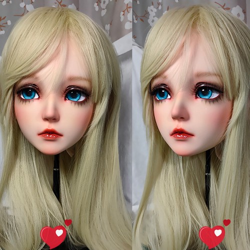 BJD Mask Kigurumi Animated Mask Make-up Female Mask Cosplay Resin Headgear - Picture 7 of 11