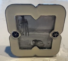 Enamel Miniature Picture Photo Frame -Nautical-Starfish Terragrafics