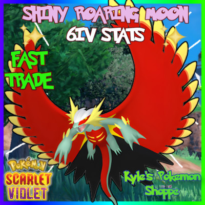 6IV SHINY ROARING MOON | POKEMON SCARLET & VIOLET | SHINY/NON-SHINY BATTLRDY | eBay 6IV SHINY ROARING MOON | POKEMON SCARLET & VIOLET | SHINY/NON-SHINY BATTLRDY | eBay