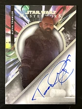 Tait Fletcher as Alpha Trawler 2022 Topps Star Wars Masterwork Auto