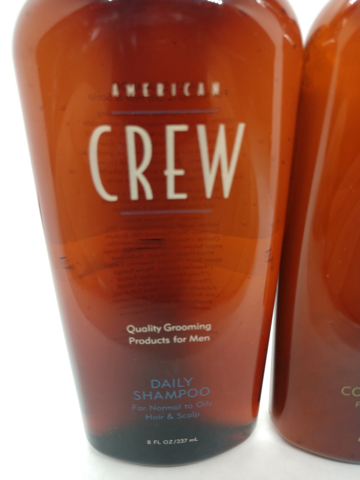 American CREW Shampoo for Normal To Oily Hair &Conditioner w/ herbal