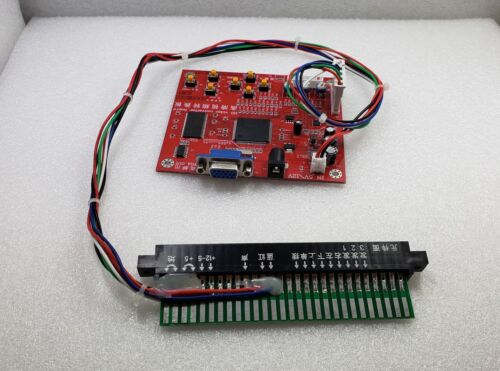 HD Video Converter Board CGA/EGA to VGA for Arcade Video Game PCB use - Picture 2 of 5