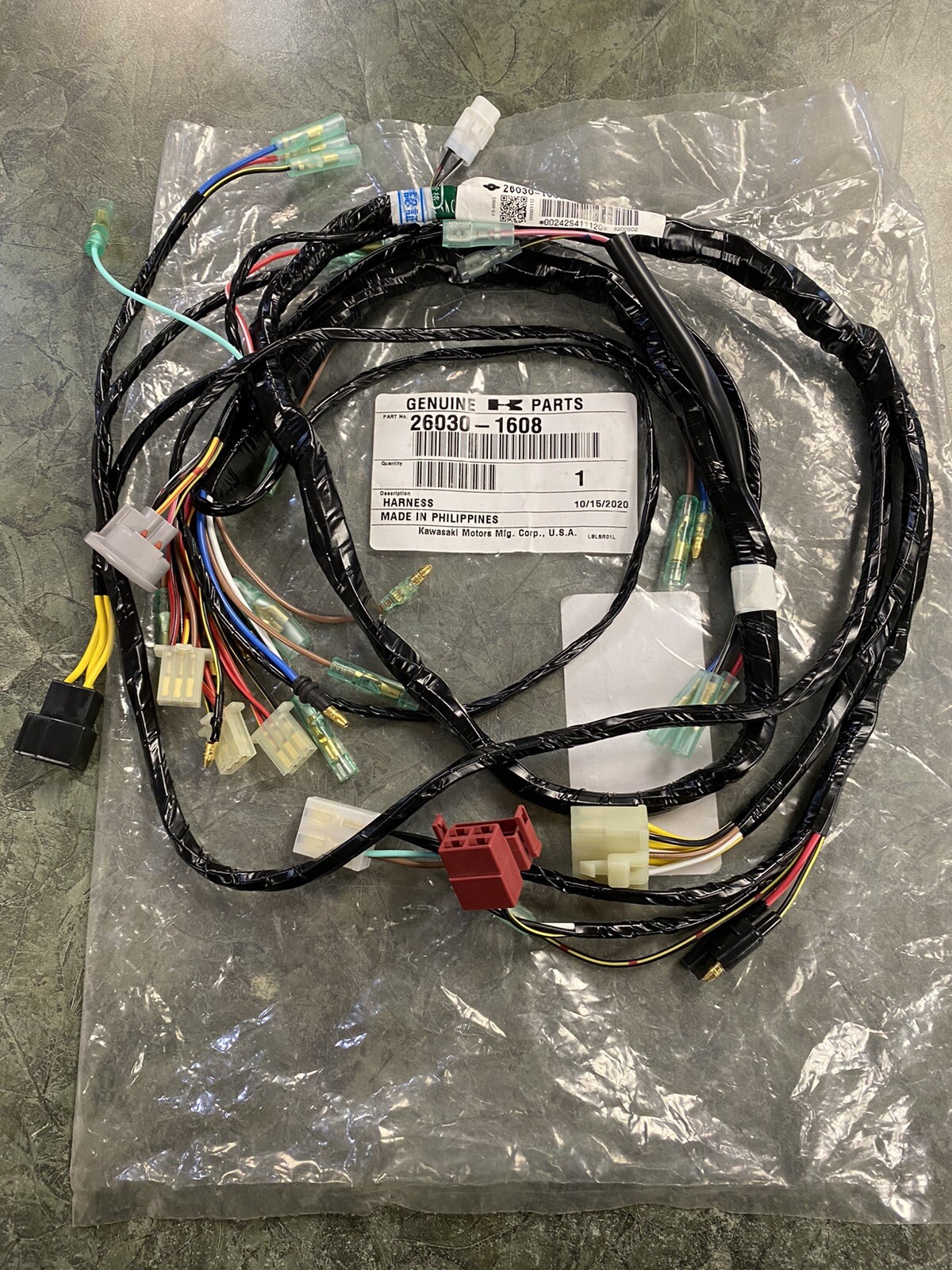 19992000 Kawasaki Bayou 220 KLF220 2X4 Main Wiring Harness Assembly