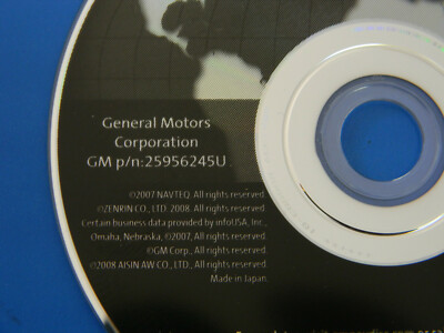 2004 CADILLACESCALADE NAVIGATION DVD US CANADA OEM 25956245U 7.3