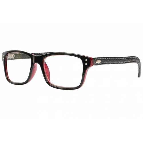 Lunettes Rondes Vintages - Acétate Multicolore - Pont Relevé Jaune