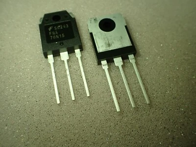 FAIRCHILD FQA70N15 70N15 N-Channel Power MOSFET TO-3PN 70A 150V AUDIO, DC/DC CONVERTER USE