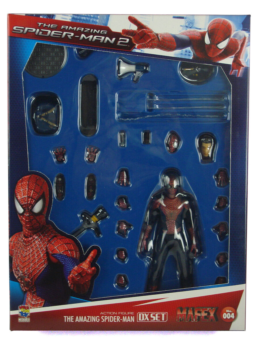 Marvel Medicom The Amazing Spider-Man Deluxe DX Figure Set Marvel Medicom The Amazing Spider-Man Deluxe DX Figure Set