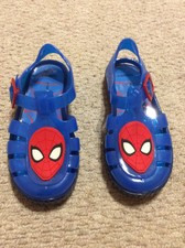 spiderman jelly shoes