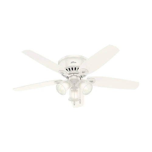 Hunter Fan Company Indoor 53326 52" Builder Low Profile Ceiling Fan with Ligh... - Picture 1 of 9