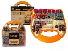 KIT 300 PZ ACCESSORI MINI TRAPANO DREMEL TRAPANO SET FRESE CON VALIGETTA