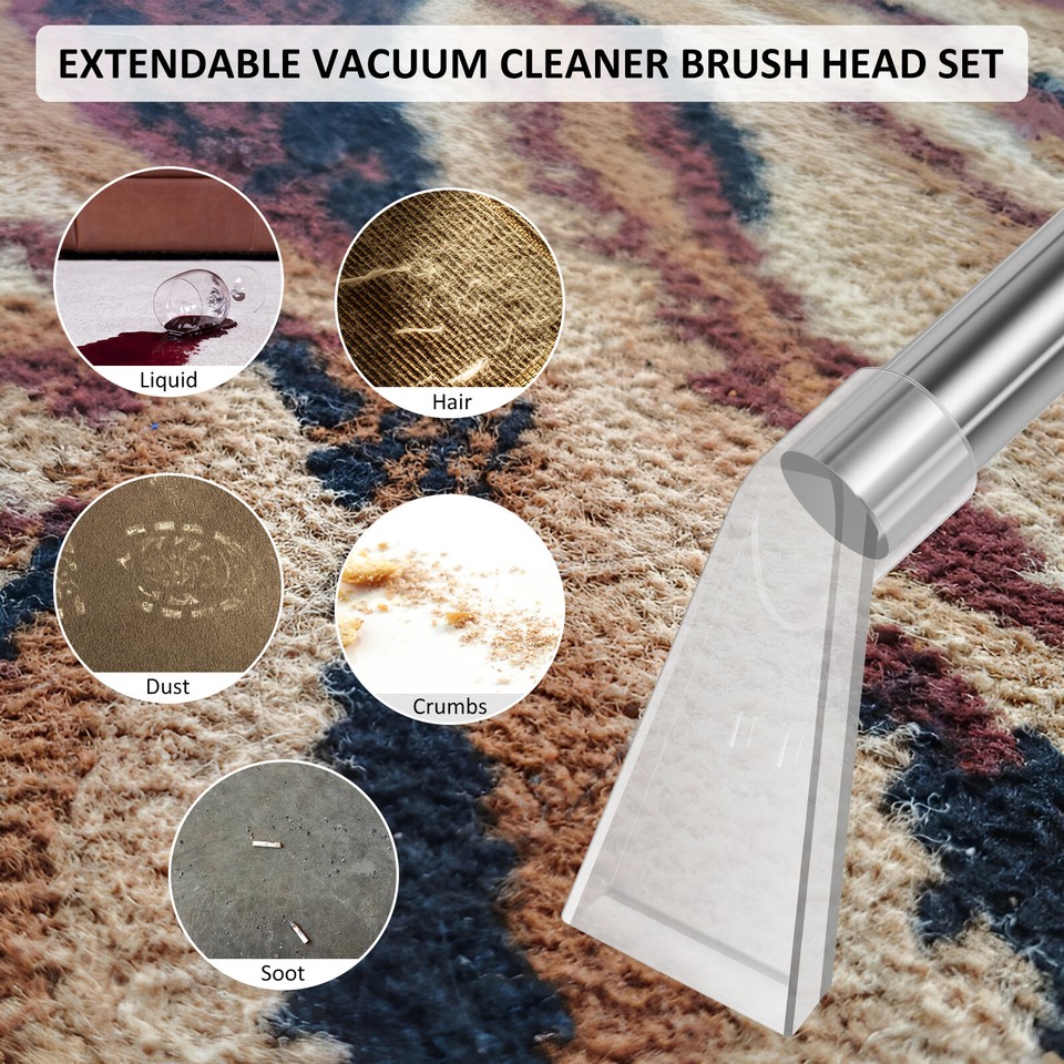 Vacuum Extractor Attachment Clear Vacuum Extraction Nozzle Kit Car