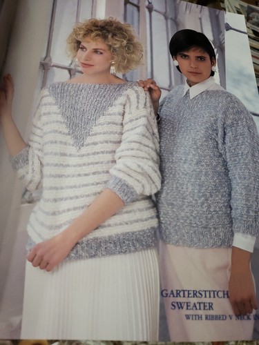 Brunswick Vintage Knitting Book 859 Monterey Cotton Mohair - Picture 4 of 8