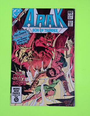 Arak, Son of Thunder #2 1981 DC Comics 1st App 7.0 Comic Book M18-235
