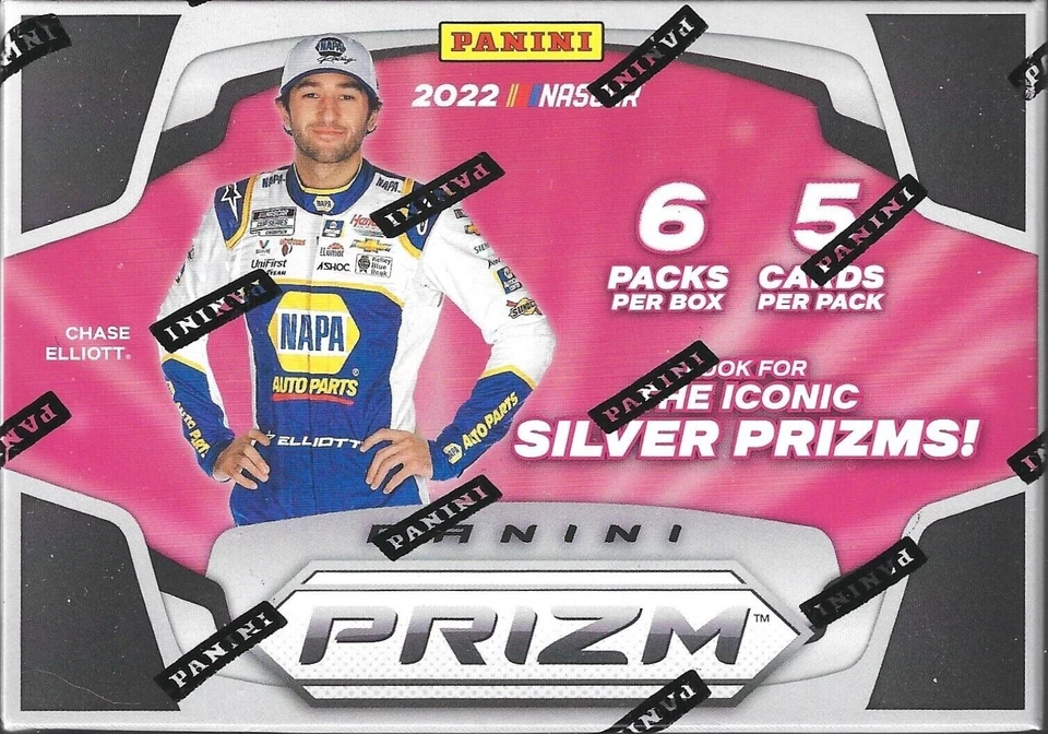 2022 Panini Prizm Racing NASCAR Blaster Box Blue & Carolina Exclusive 30 Cards - Image 2 of 2