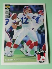 1994 Collector's Choice Football Card #61 Jim Kelly - Buffalo Bills 