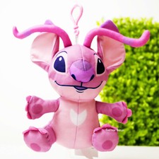 Disney Lilo and Stitch Angel Plush Keychain Collectible Trending Gift New