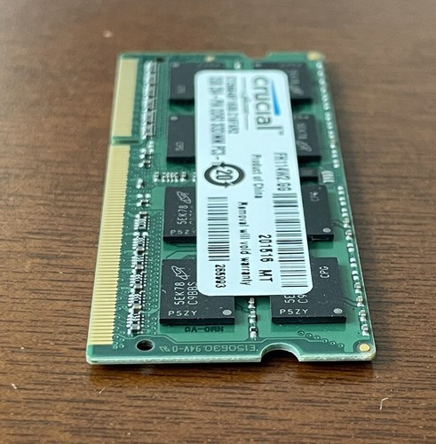 Genuine Crucial Micron 2GB 1600MHz PC3-12800 DDR3 Laptop RAM CT25664BF160B C16 - Picture 3 of 8