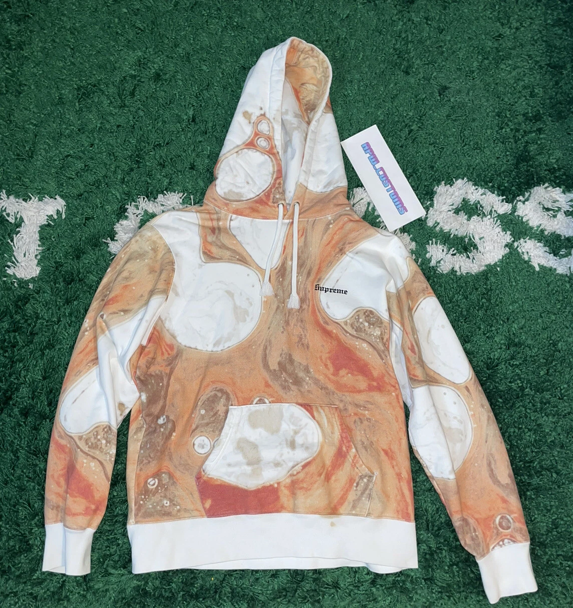 Sweat shirt à capuche Supreme F/W 2017 sang et sperme   moyen   blanc   expédié aujourd'hui