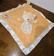 Douglas Baby Fox Lovey Security Blanket Woodland Mushrooms Lovie Plush Security