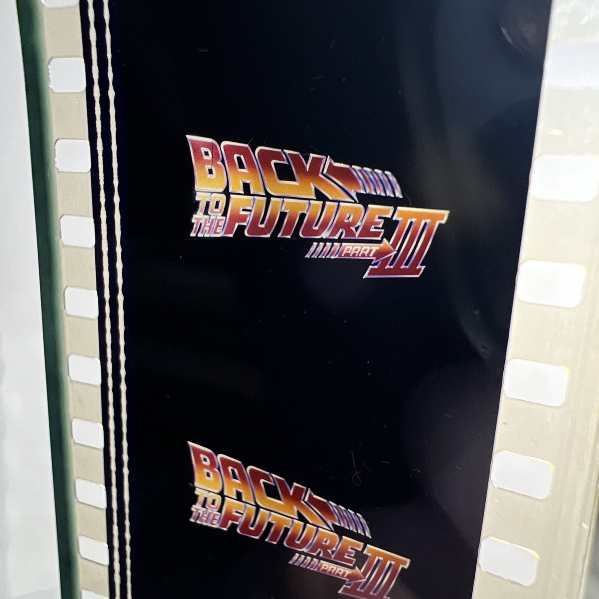 1990 BACK TO THE FUTURE PART III Original 35mm Movie Film Title