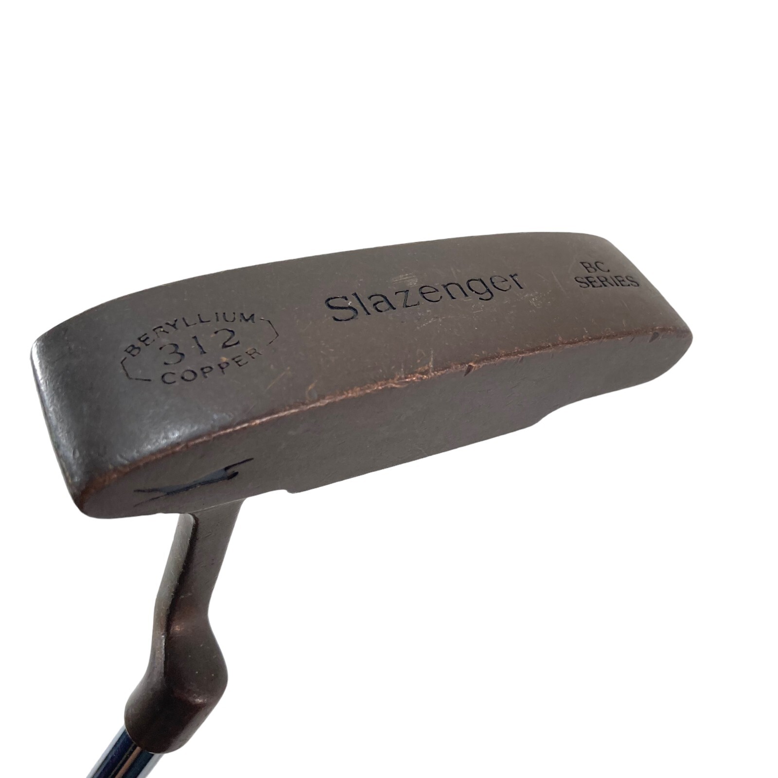 Slazenger Becu Beryllium Copper 312 BC Series 34.5 inch Blade Putter