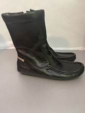 Gucci boots women 6 C Black Leather