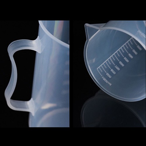 500/1000ml Large Measuring Cup Transparent Jug Tool Kitchen Beaker Plastic‹ - Picture 9 of 23