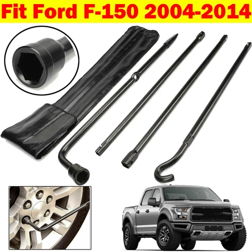 Spare Tire Lug Wrench & Jack Tool Kit Replacement Set for Ford F150 2004-2014 US