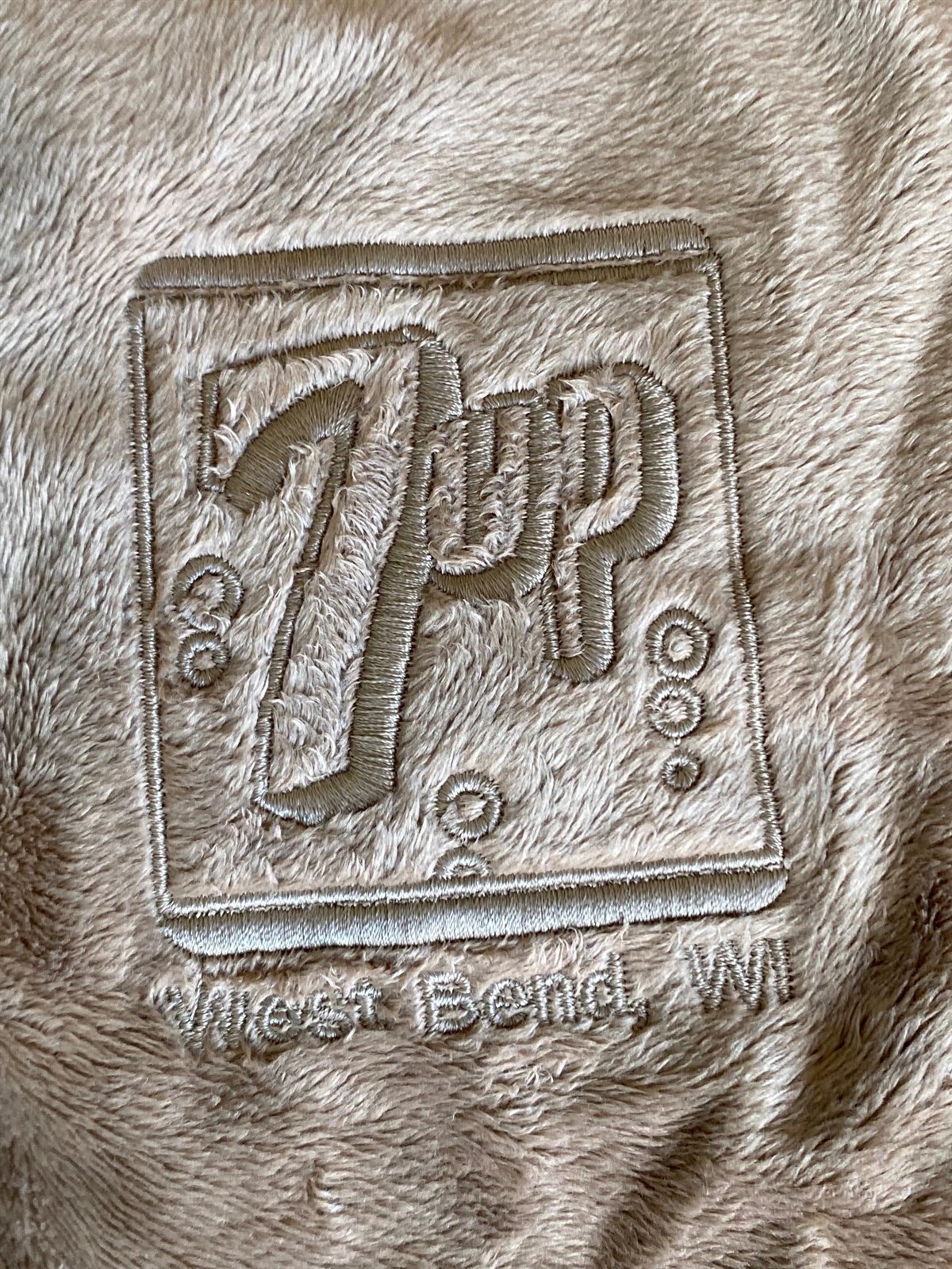 7 Up 7up Plush Throw Blanket - 50 x 60 inch - Promo - New