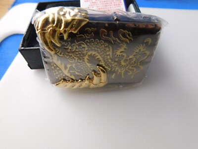 ZIPPO JAPAN LIGHTER GOLD DRAGON WRAP LIMITED LUXURY EDITION 10000