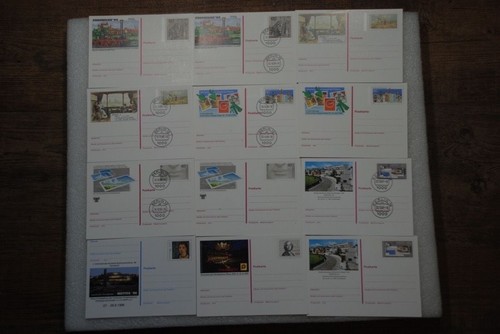 B2 BUND Ganzsachen Lot 85 Stück Sonderpostk., gelaufen, ungel., Sonderst. u.s.w. - Bild 4 von 8